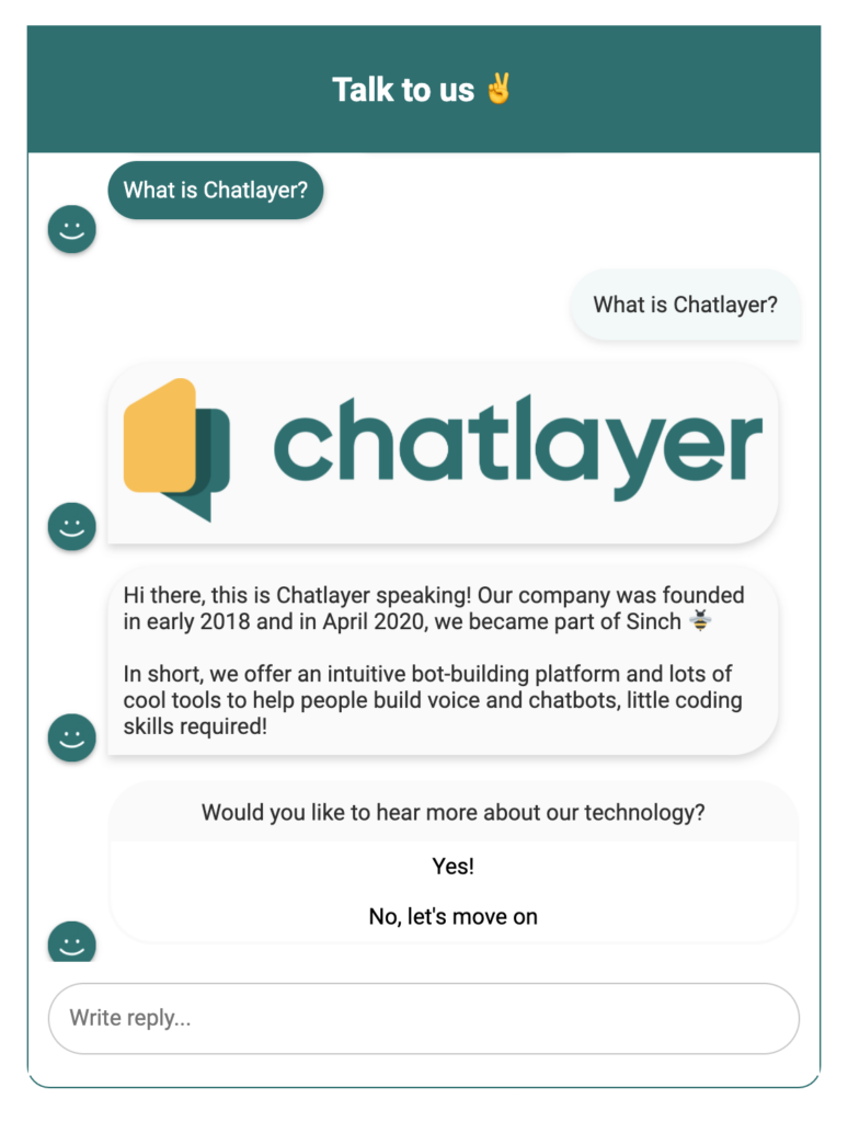 Chatbot - chatlayer