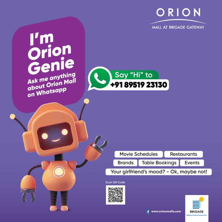 Orion Genie chatbot, Orion Mall